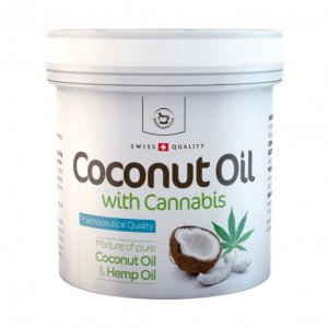 Kokosový olej + konopí